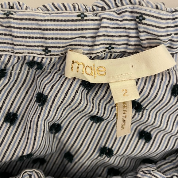 One shoulder shirt Maje - Picture 2 of 3